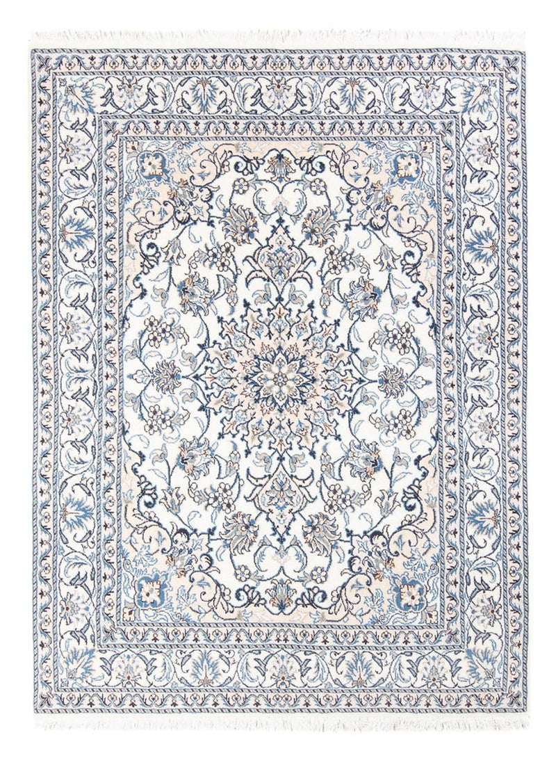 Persisk tæppe - Nain - Royal - 196 x 143 cm - creme