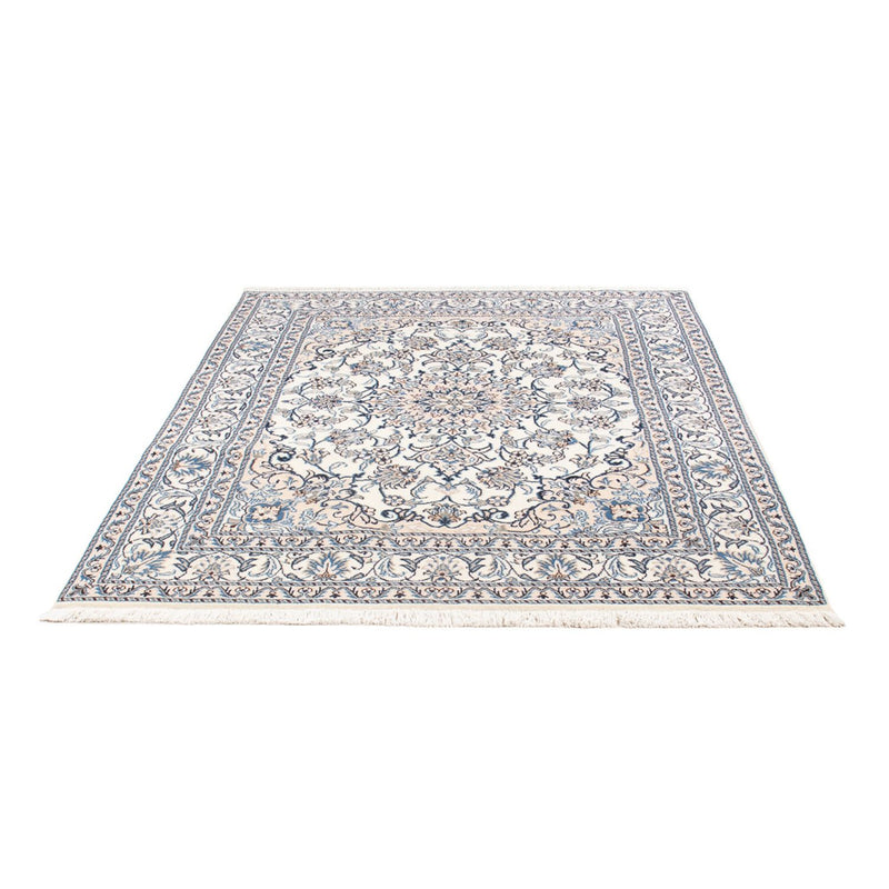 Persisk tæppe - Nain - Royal - 196 x 143 cm - creme