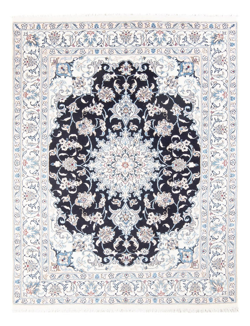 Persisk tæppe - Nain - Royal - 200 x 147 cm - mørkeblå