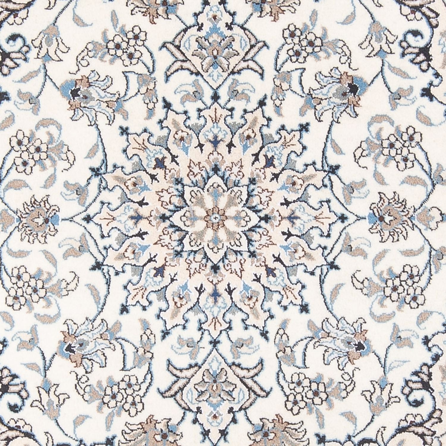 Persisk tæppe - Nain - Royal - 200 x 148 cm - creme