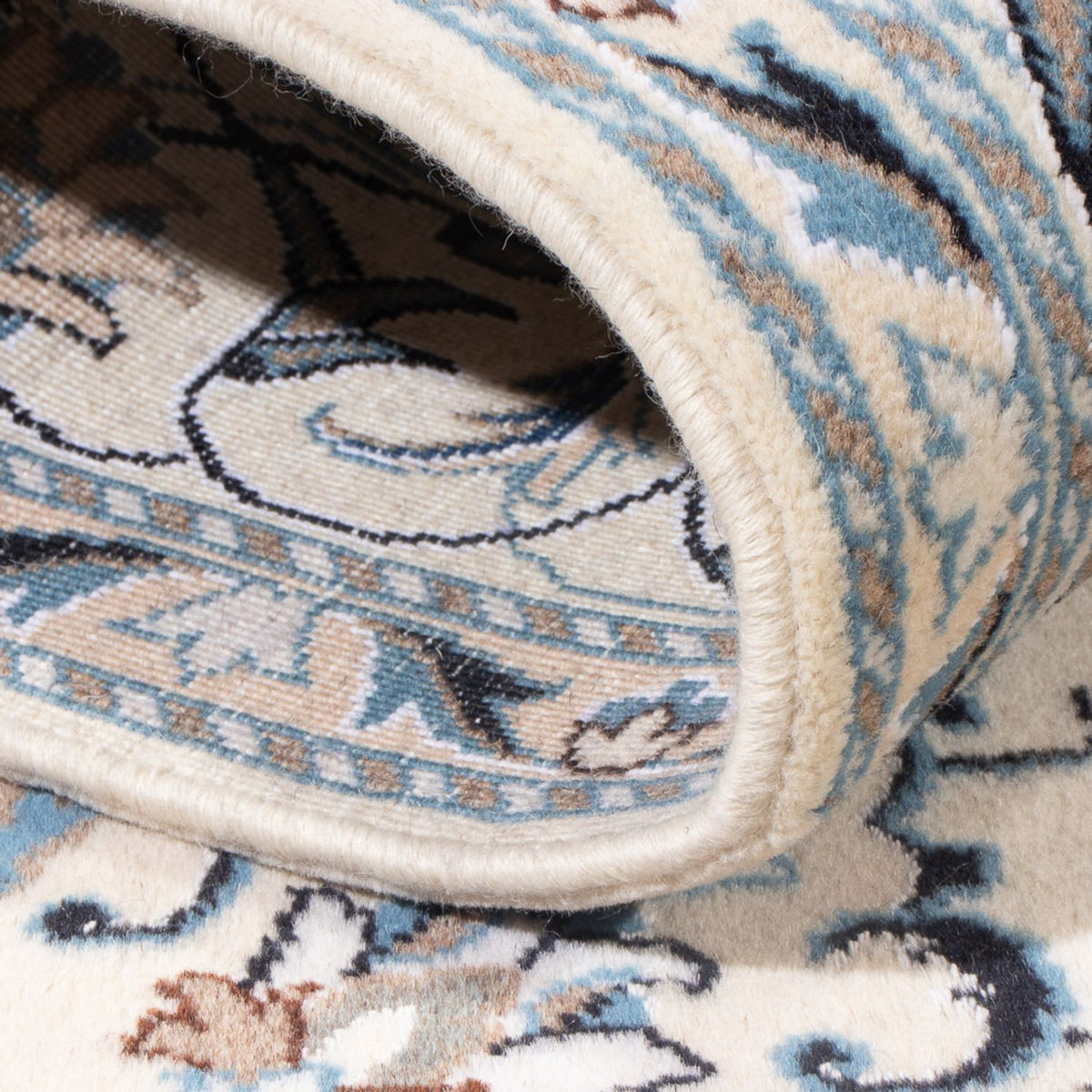 Persisk tæppe - Nain - Royal - 200 x 148 cm - creme