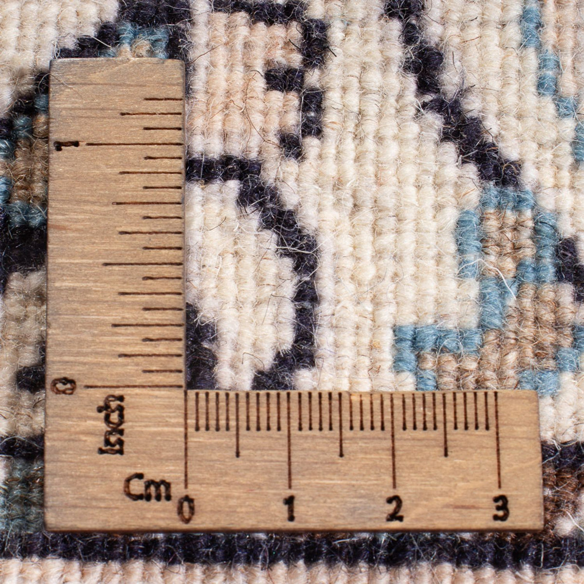 Persisk tæppe - Nain - Royal - 210 x 144 cm - creme