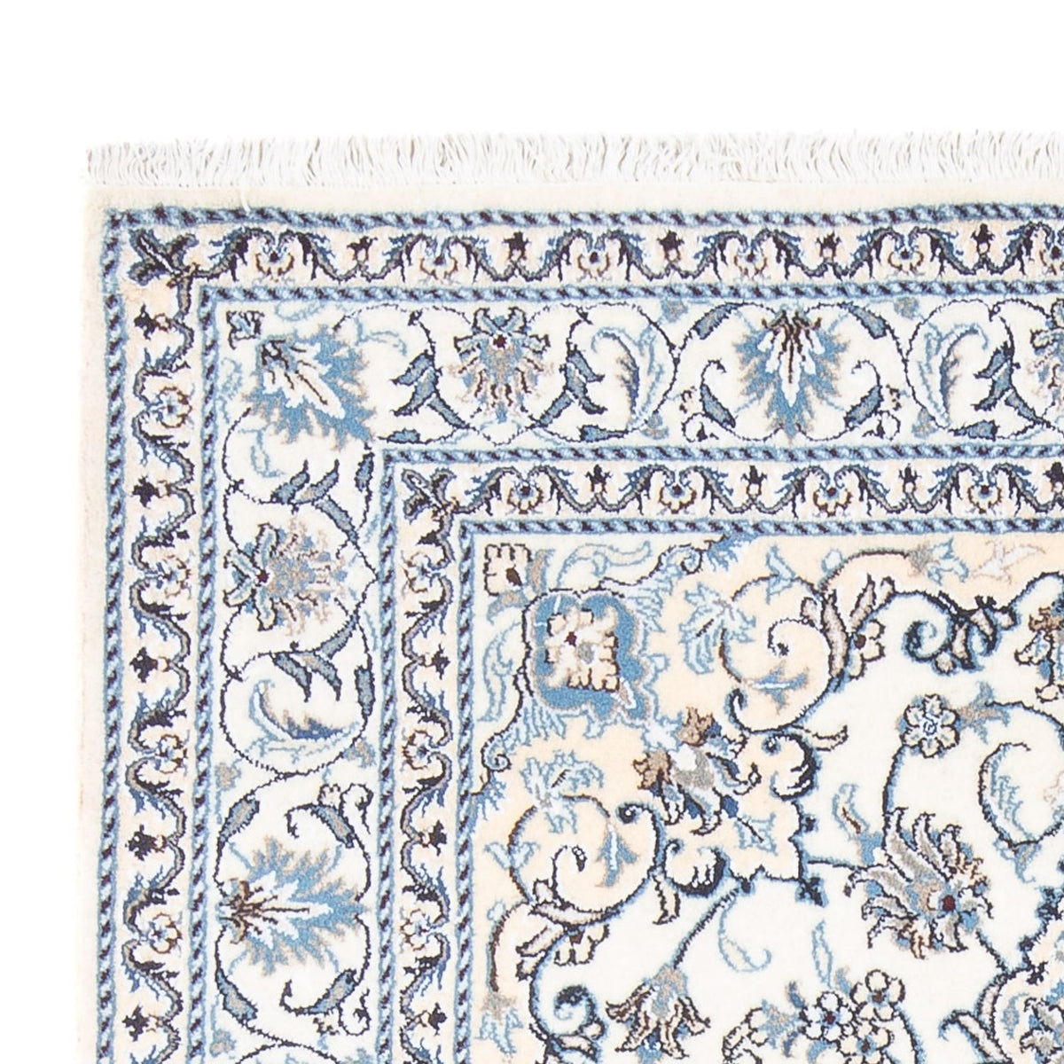 Persisk tæppe - Nain - Royal - 200 x 150 cm - creme