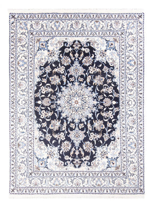 Persisk tæppe - Nain - Royal - 207 x 145 cm - mørkeblå