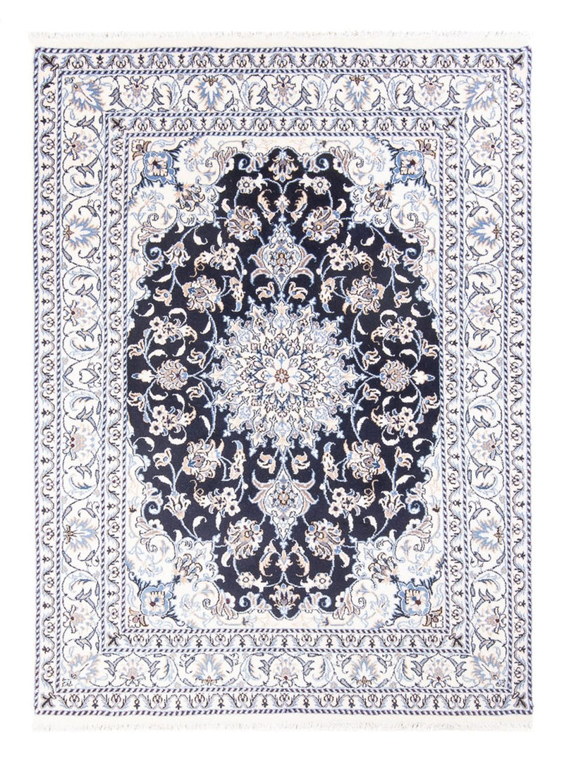 Persisk tæppe - Nain - Royal - 207 x 145 cm - mørkeblå