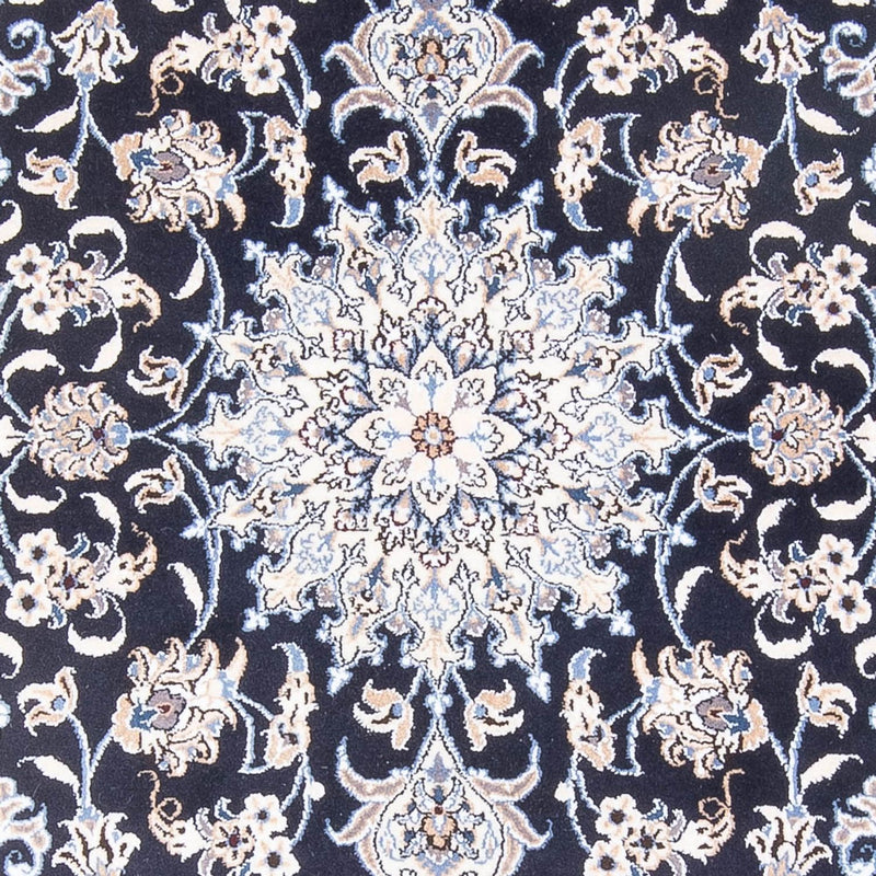 Persisk tæppe - Nain - Royal - 207 x 145 cm - mørkeblå