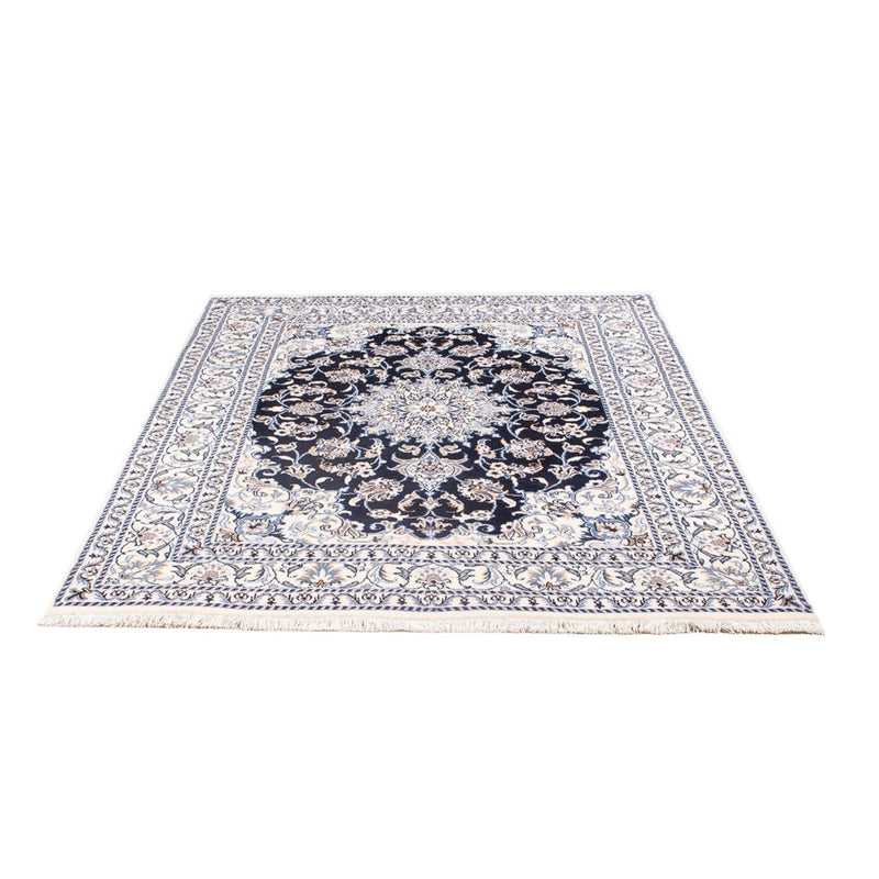 Persisk tæppe - Nain - Royal - 207 x 145 cm - mørkeblå
