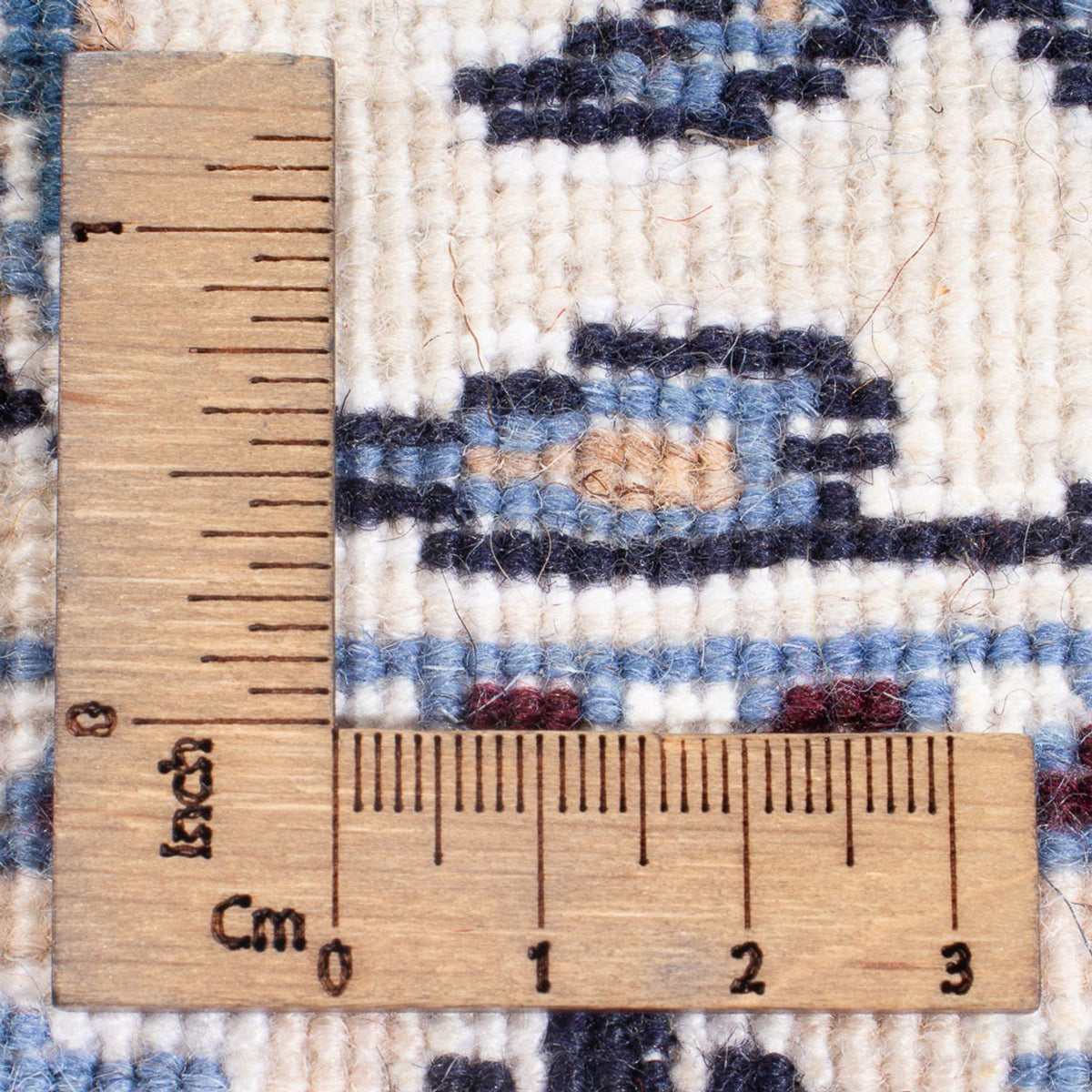 Persisk tæppe - Nain - Royal - 207 x 145 cm - mørkeblå