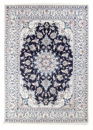 Persisk tæppe - Nain - Royal - 204 x 141 cm - mørkeblå