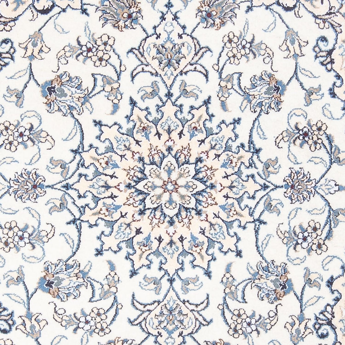 Persisk tæppe - Nain - Royal - 207 x 150 cm - creme