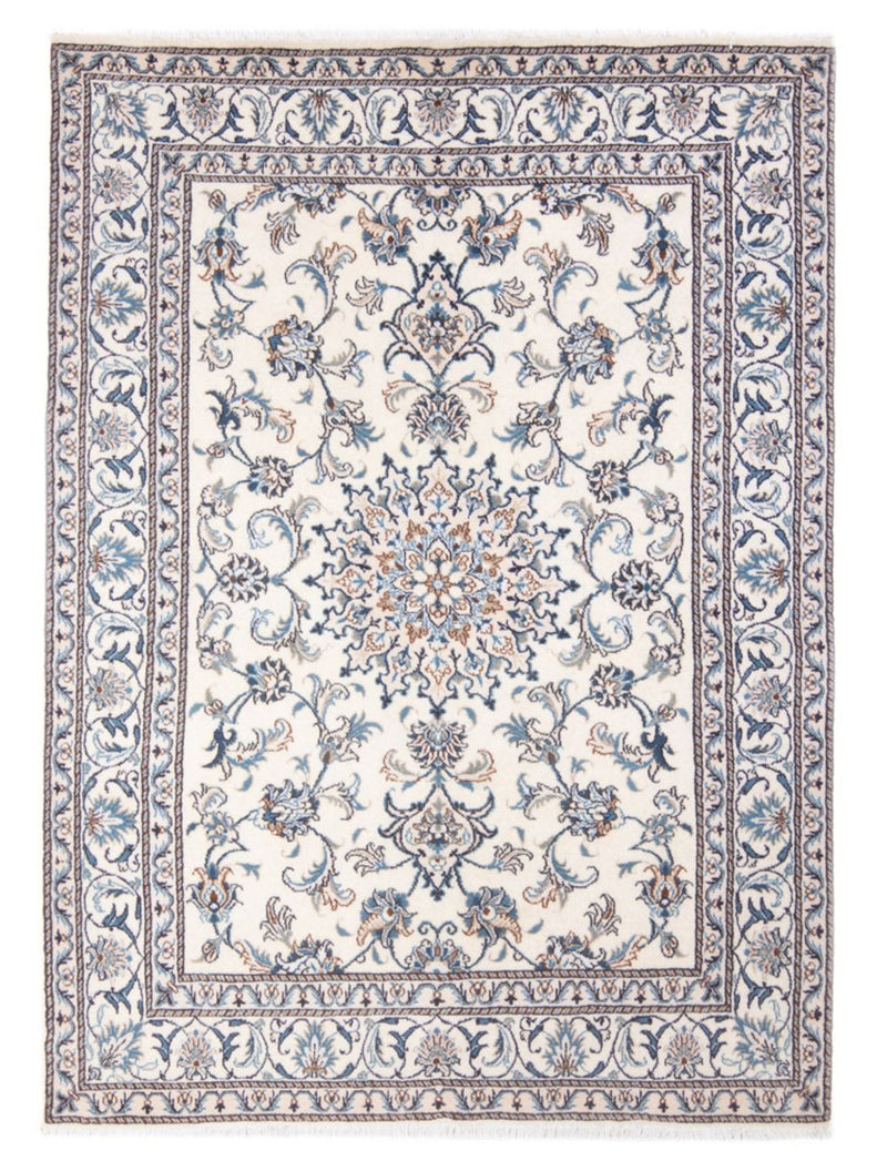 Persisk tæppe - Nain - Royal - 213 x 150 cm - creme
