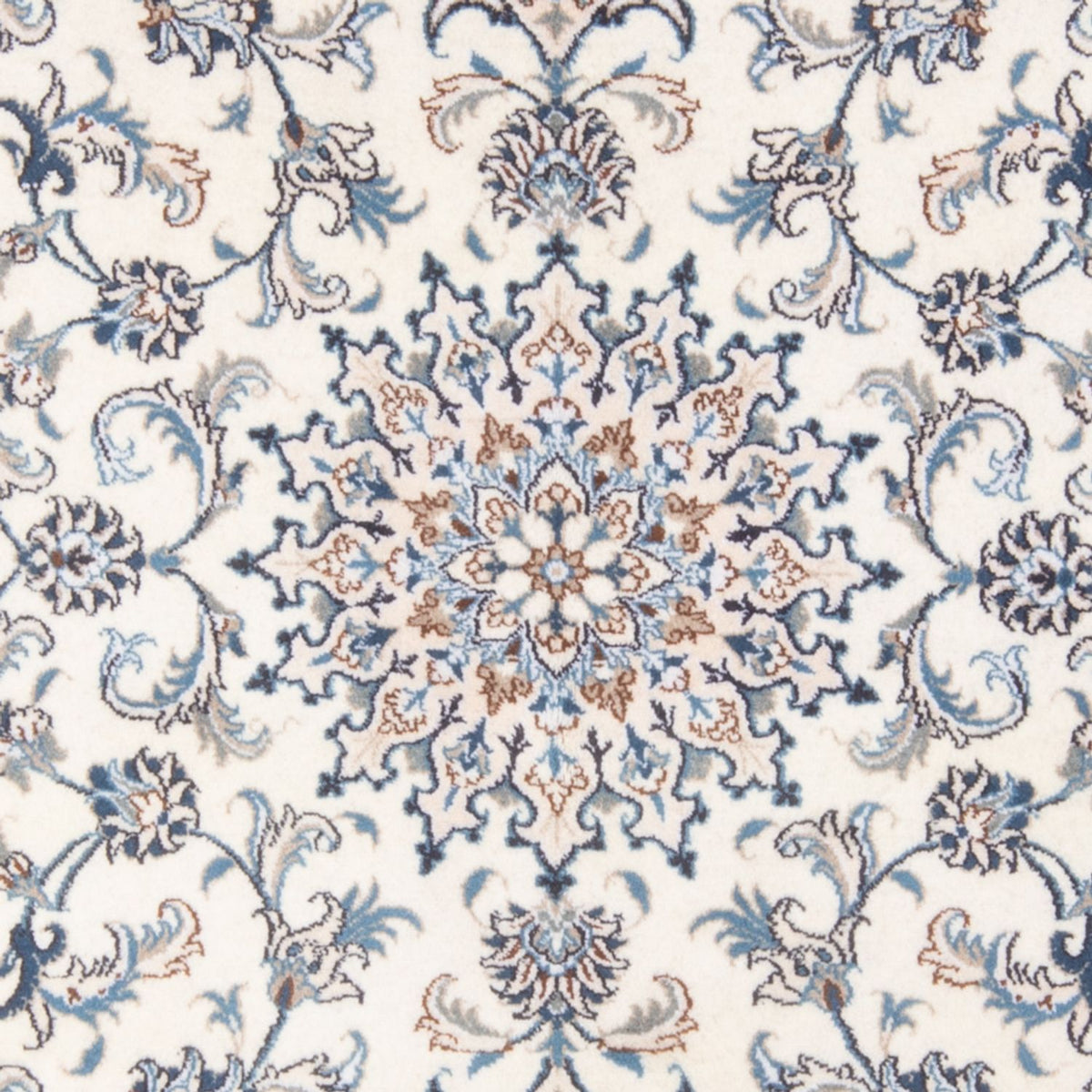 Persisk tæppe - Nain - Royal - 213 x 150 cm - creme