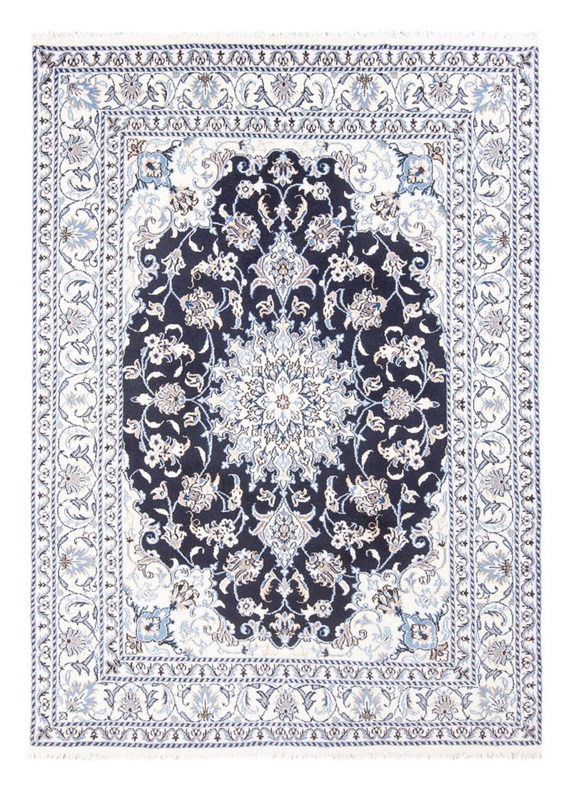 Persisk tæppe - Nain - Royal - 208 x 144 cm - mørkeblå