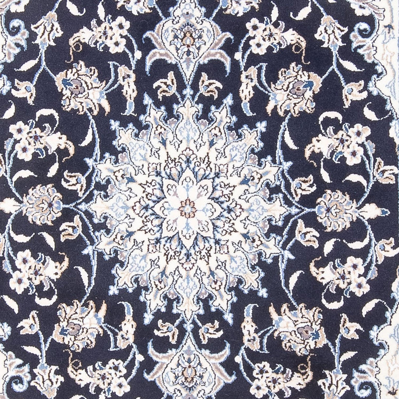 Persisk tæppe - Nain - Royal - 208 x 144 cm - mørkeblå