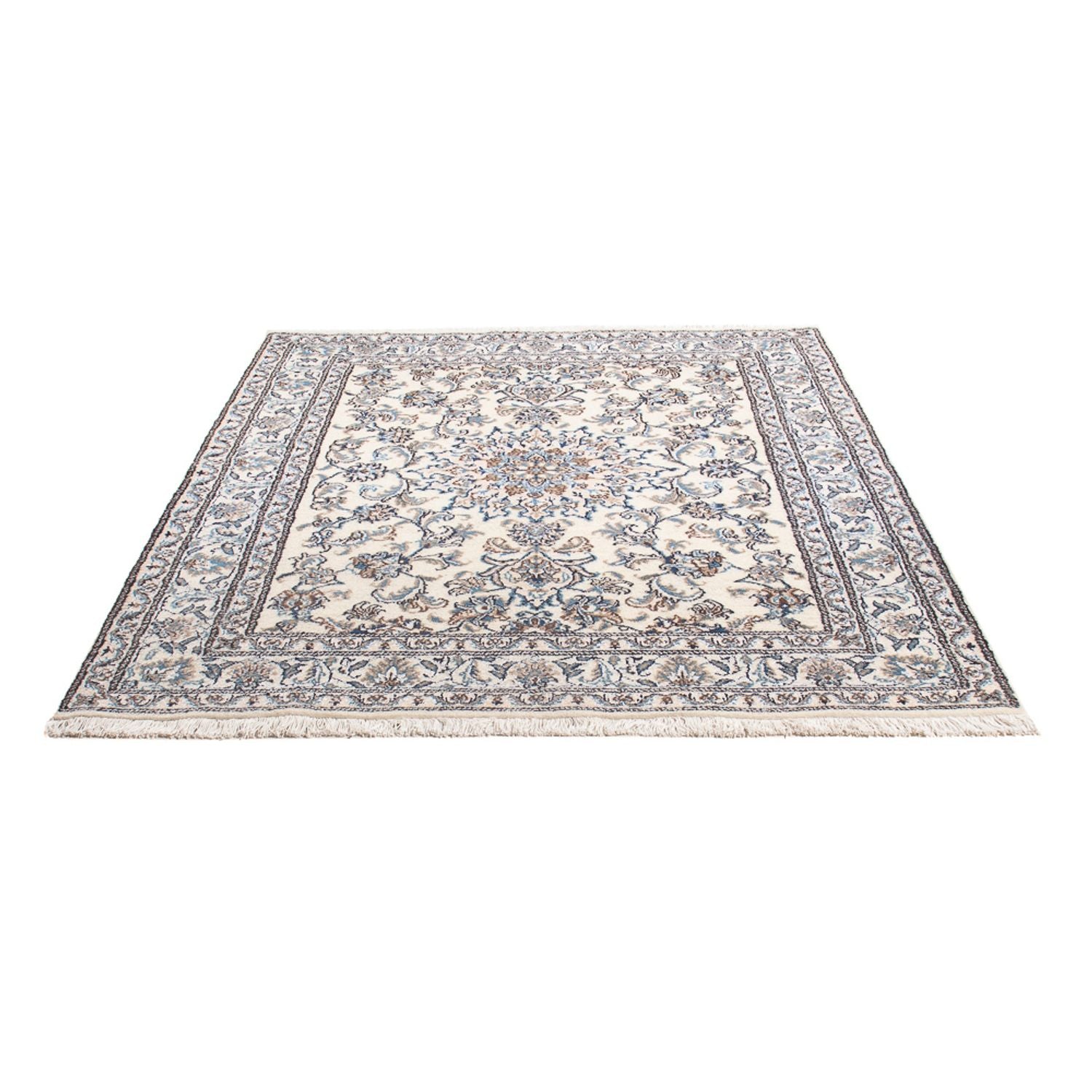 Persisk tæppe - Nain - Royal - 196 x 150 cm - creme
