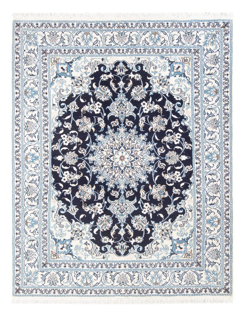 Persisk tæppe - Nain - Royal - 205 x 146 cm - mørkeblå