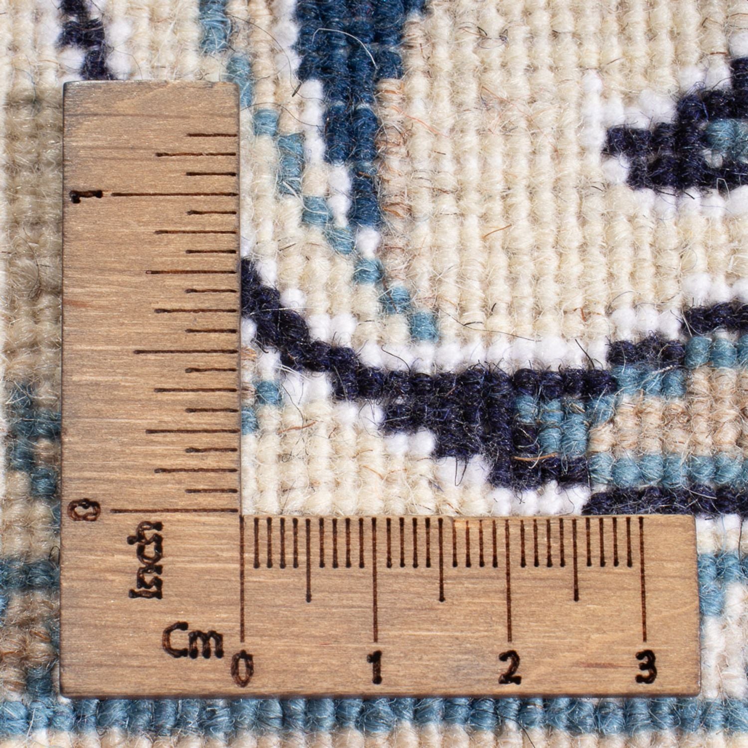Persisk tæppe - Nain - Royal - 205 x 146 cm - mørkeblå