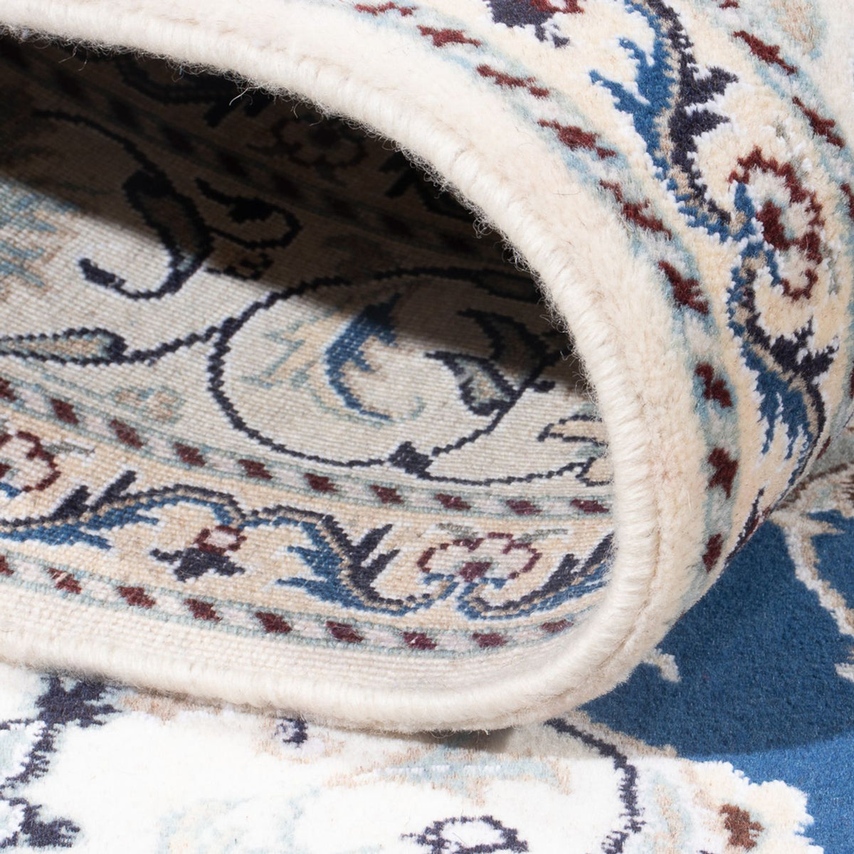 Persisk tæppe - Nain - Royal - 196 x 151 cm - blå