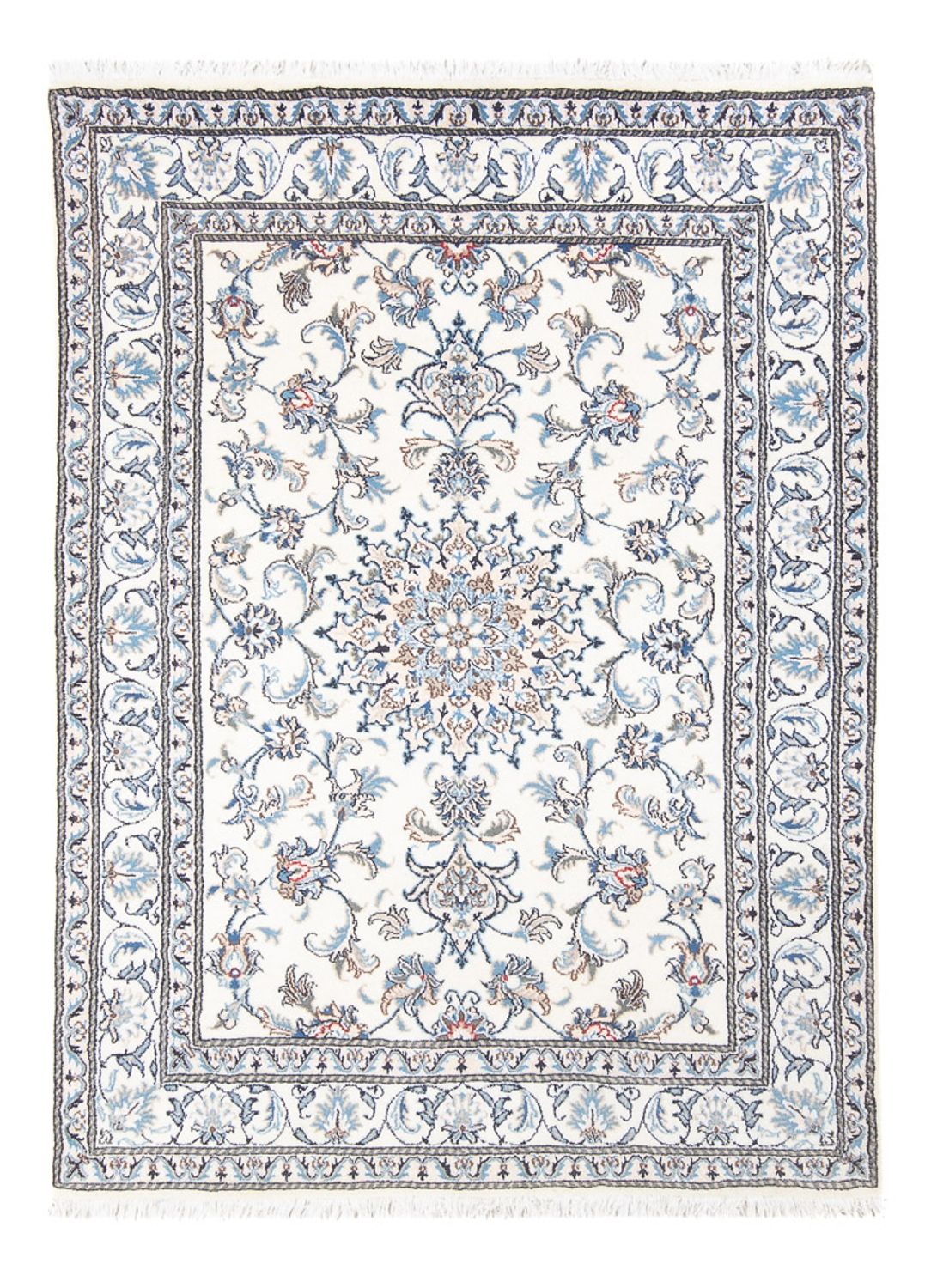 Persisk tæppe - Nain - Royal - 205 x 150 cm - creme