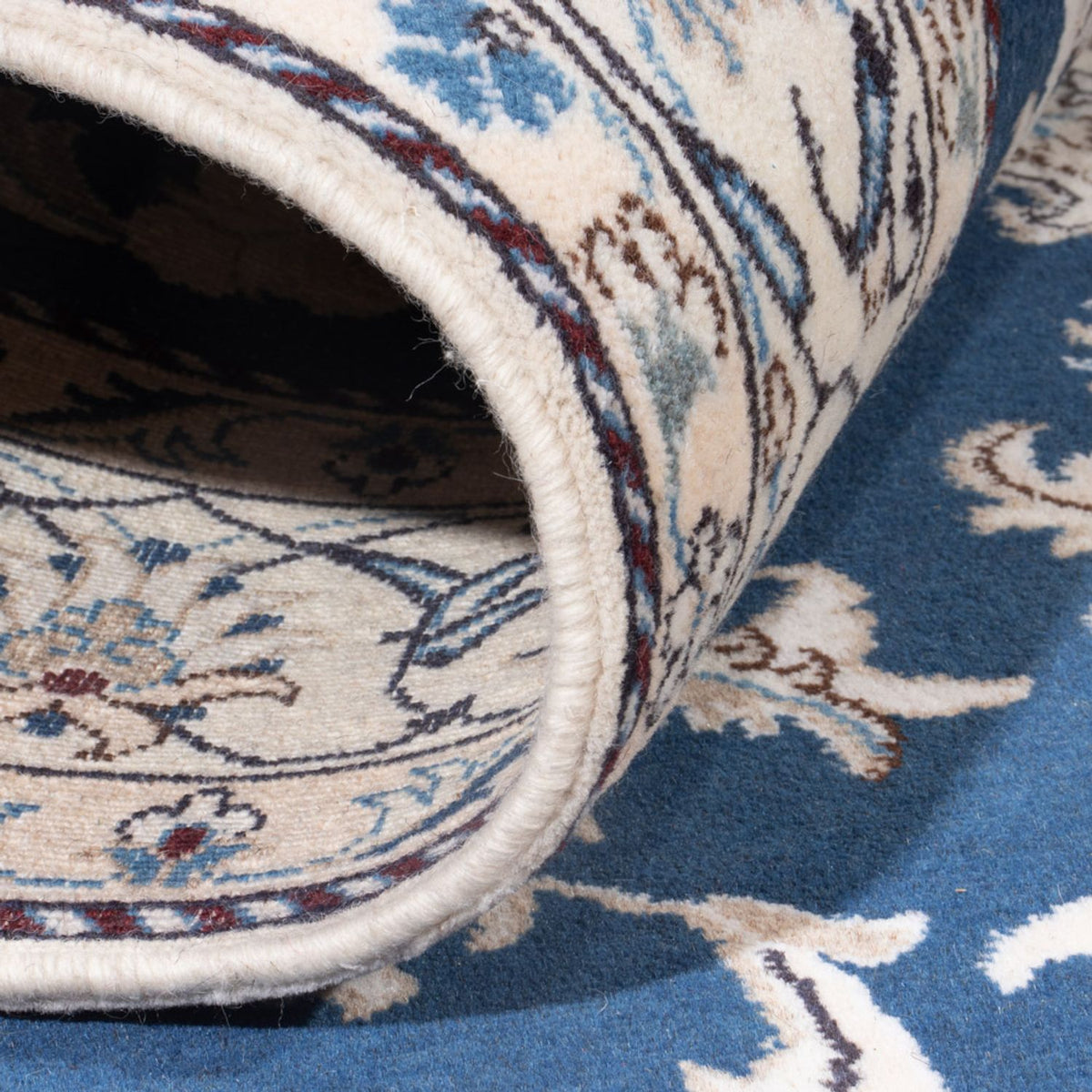 Persisk tæppe - Nain - Royal - 199 x 149 cm - blå