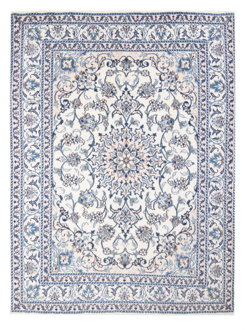 Persisk tæppe - Nain - Royal - 192 x 148 cm - creme