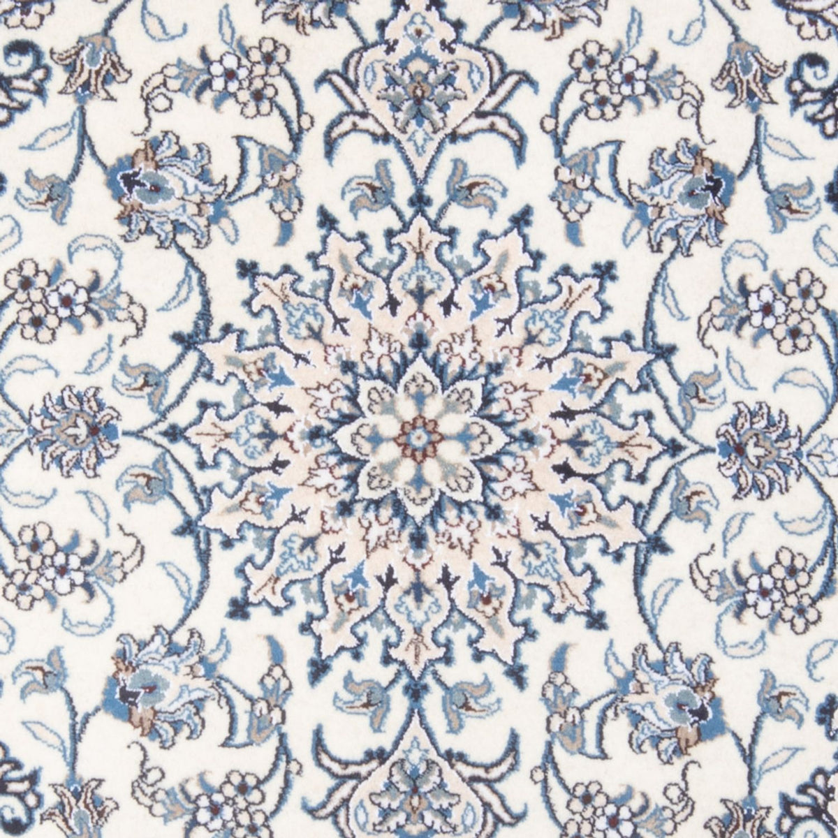 Persisk tæppe - Nain - Royal - 192 x 148 cm - creme