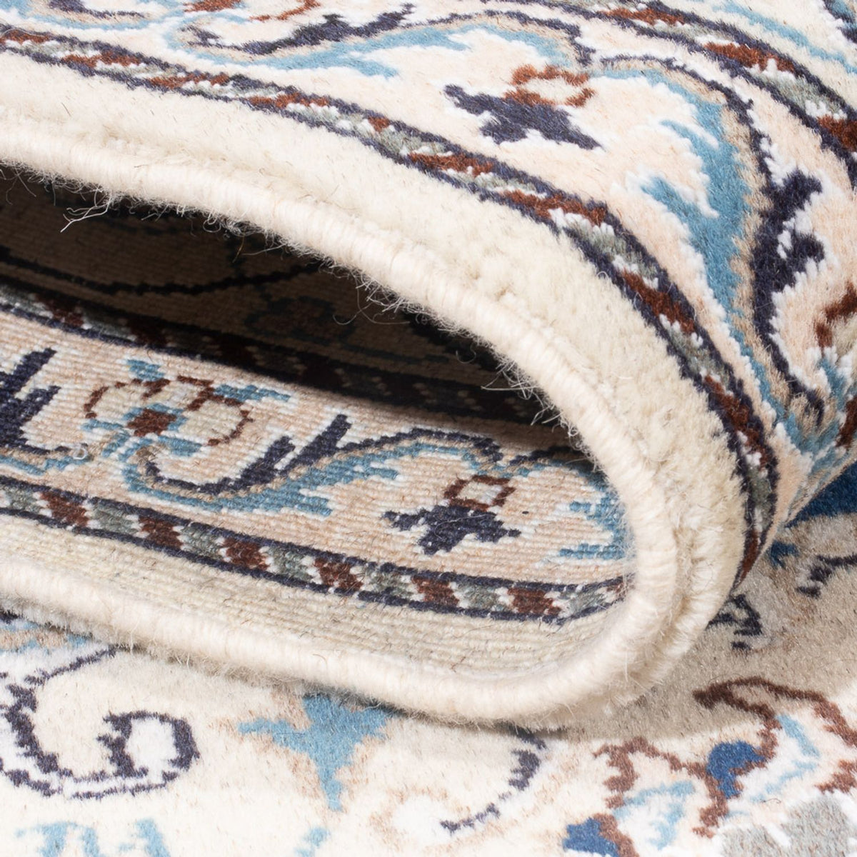 Persisk tæppe - Nain - Royal - 207 x 151 cm - blå