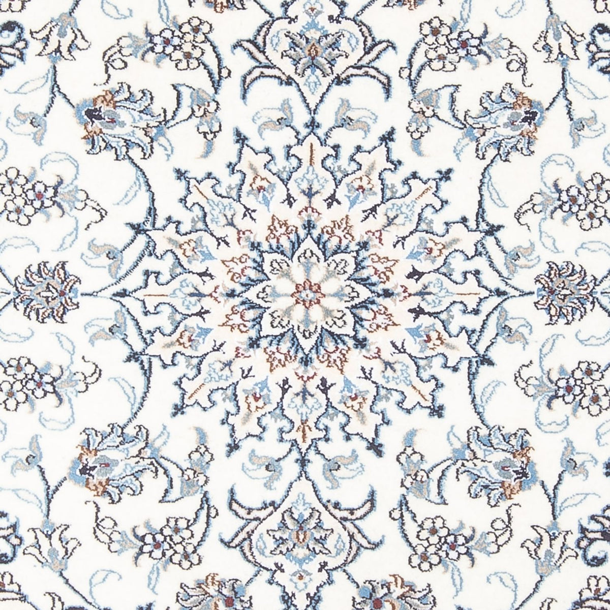 Persisk tæppe - Nain - Royal - 192 x 152 cm - creme