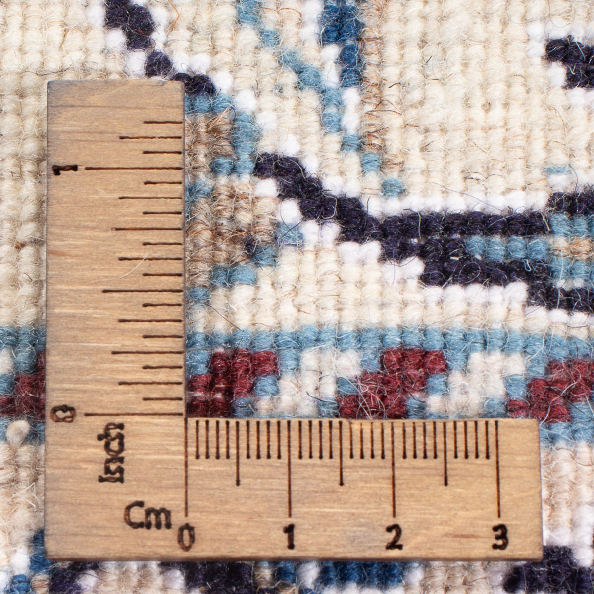 Persisk tæppe - Nain - Royal - 192 x 152 cm - creme