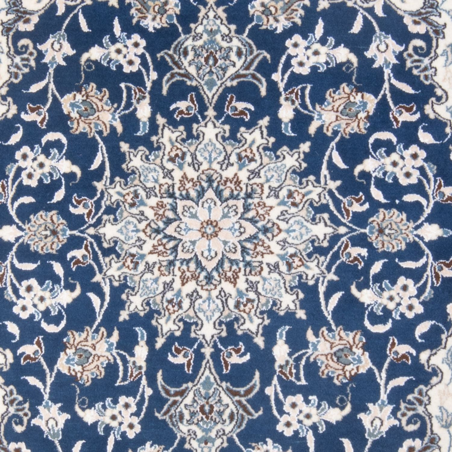 Persisk tæppe - Nain - Royal - 203 x 145 cm - blå