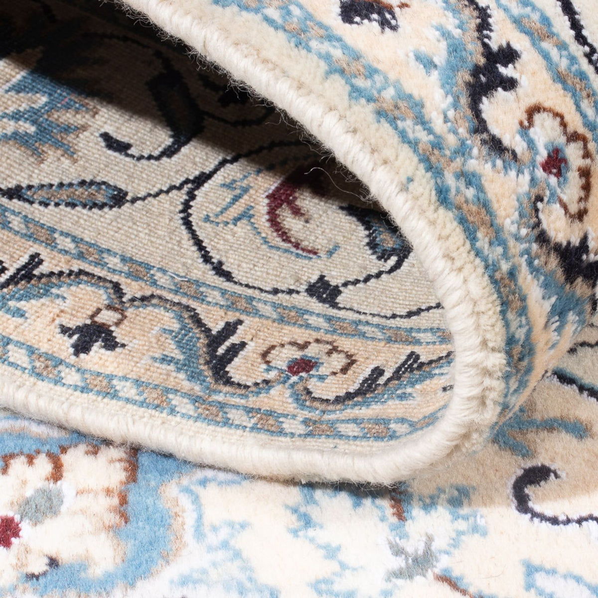 Persisk tæppe - Nain - Royal - 200 x 143 cm - creme