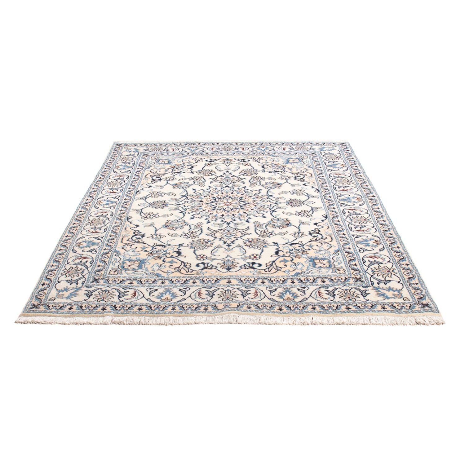 Persisk tæppe - Nain - Royal - 200 x 143 cm - creme