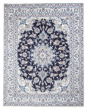 Persisk tæppe - Nain - Royal - 194 x 149 cm - mørkeblå