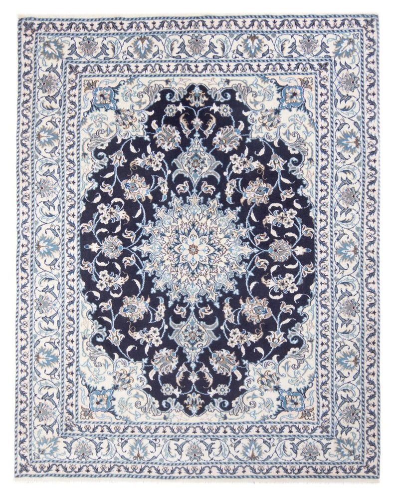 Persisk tæppe - Nain - Royal - 194 x 149 cm - mørkeblå