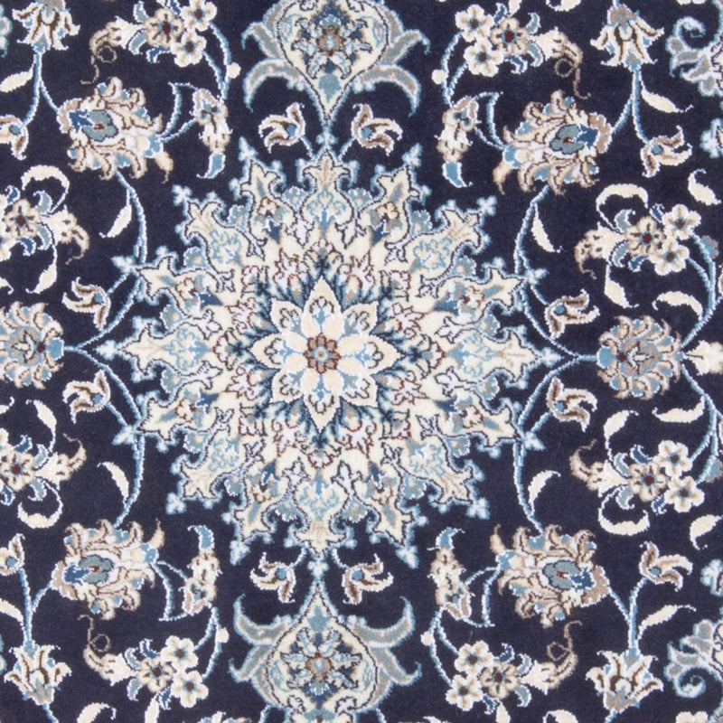 Persisk tæppe - Nain - Royal - 194 x 149 cm - mørkeblå