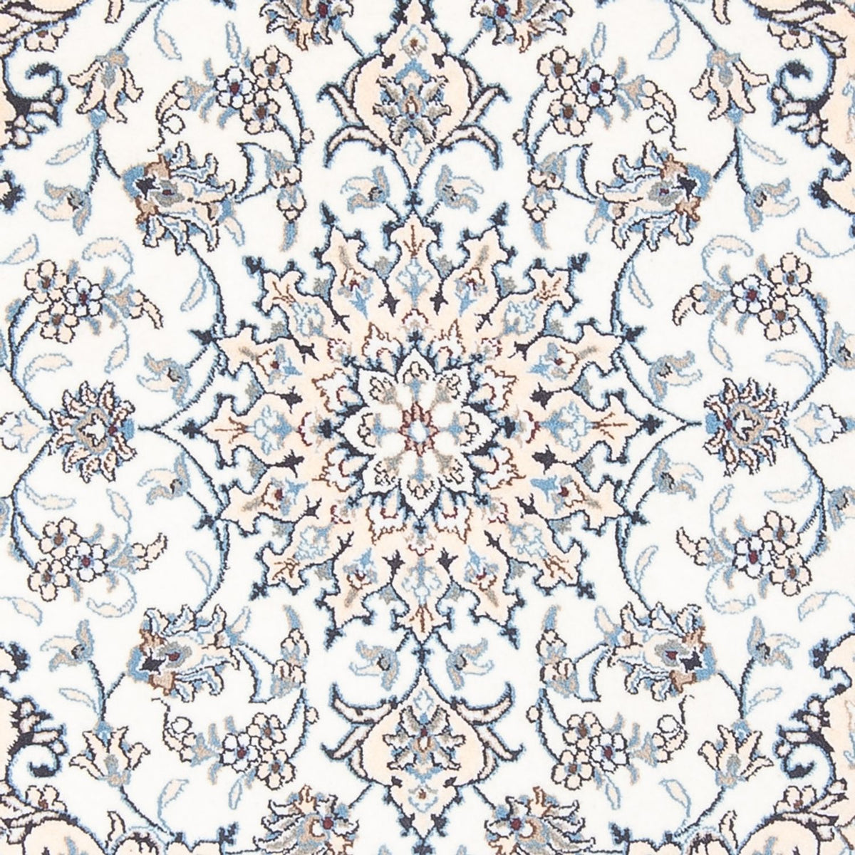 Persisk tæppe - Nain - Royal - 190 x 148 cm - creme