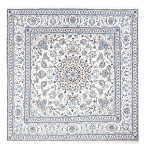 Persisk tæppe - Nain firkantet  - 200 x 195 cm - creme