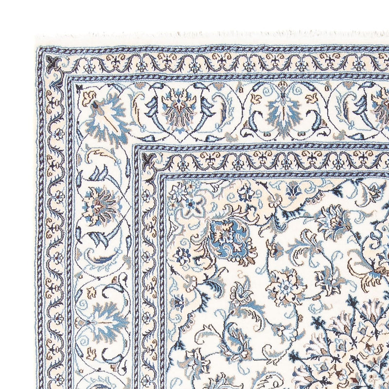Persisk tæppe - Nain firkantet  - 200 x 195 cm - creme