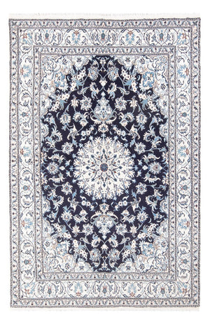 Persisk tæppe - Nain - 249 x 166 cm - mørkeblå