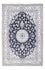 Persisk tæppe - Nain - 249 x 166 cm - mørkeblå