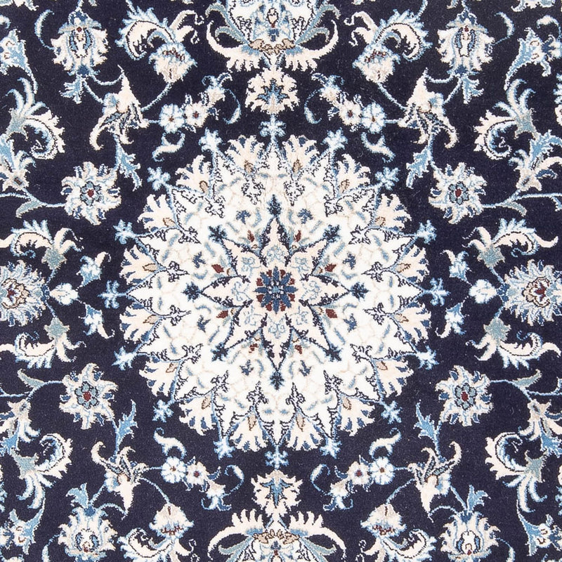 Persisk tæppe - Nain - 249 x 166 cm - mørkeblå