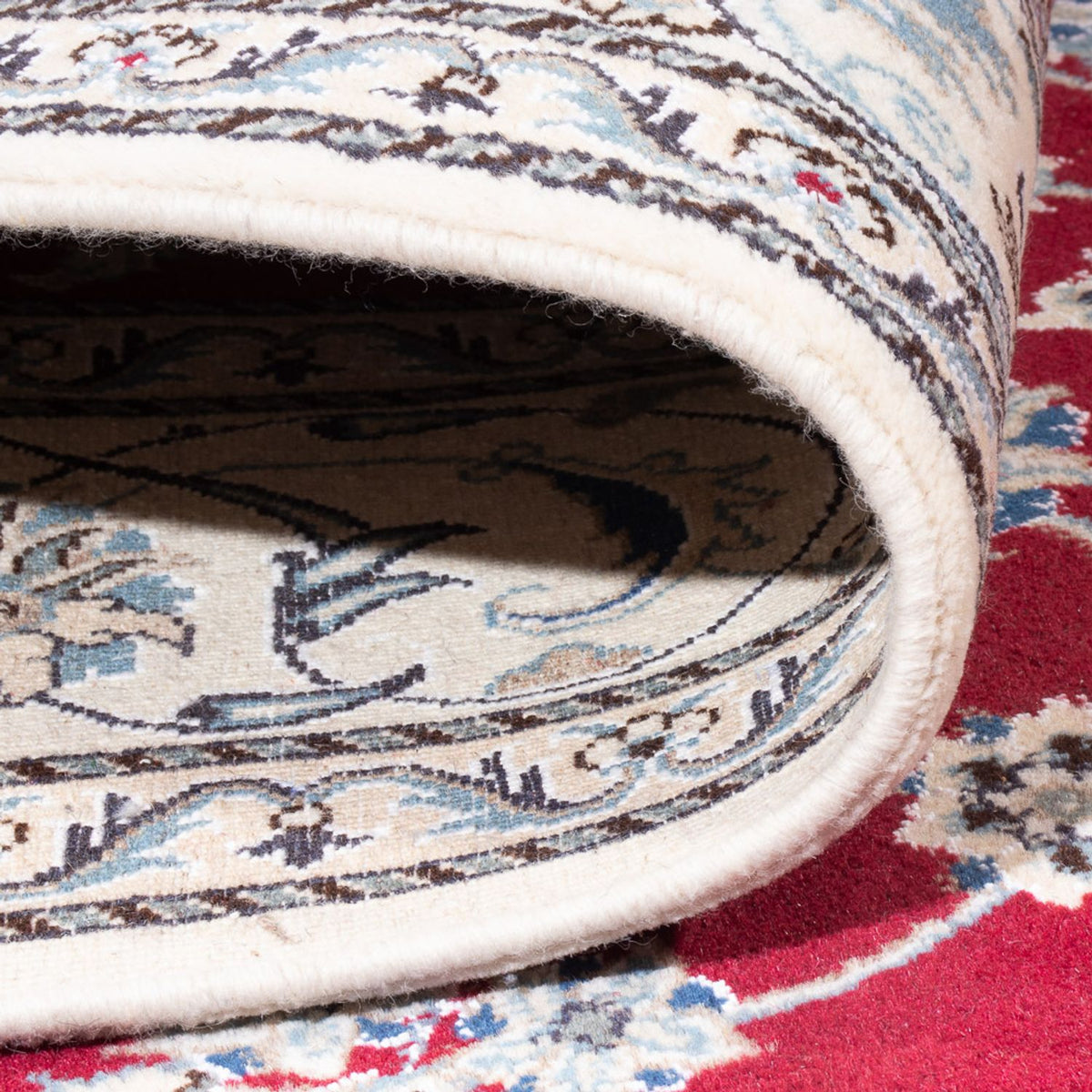 Persisk tæppe - Nain - 294 x 193 cm - rød