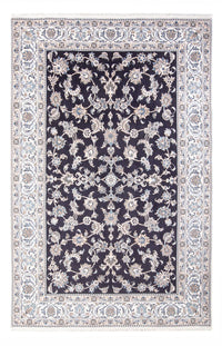 Persisk tæppe - Nain - 304 x 193 cm - mørkeblå