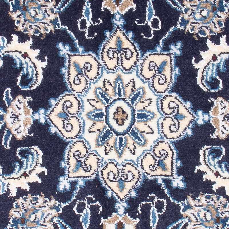 Persisk tæppe - Nain - Royal - 90 x 60 cm - mørkeblå