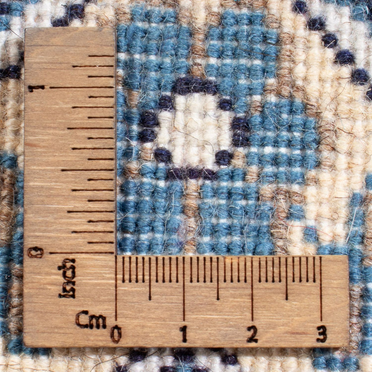 Persisk tæppe - Nain - Royal - 90 x 60 cm - mørkeblå