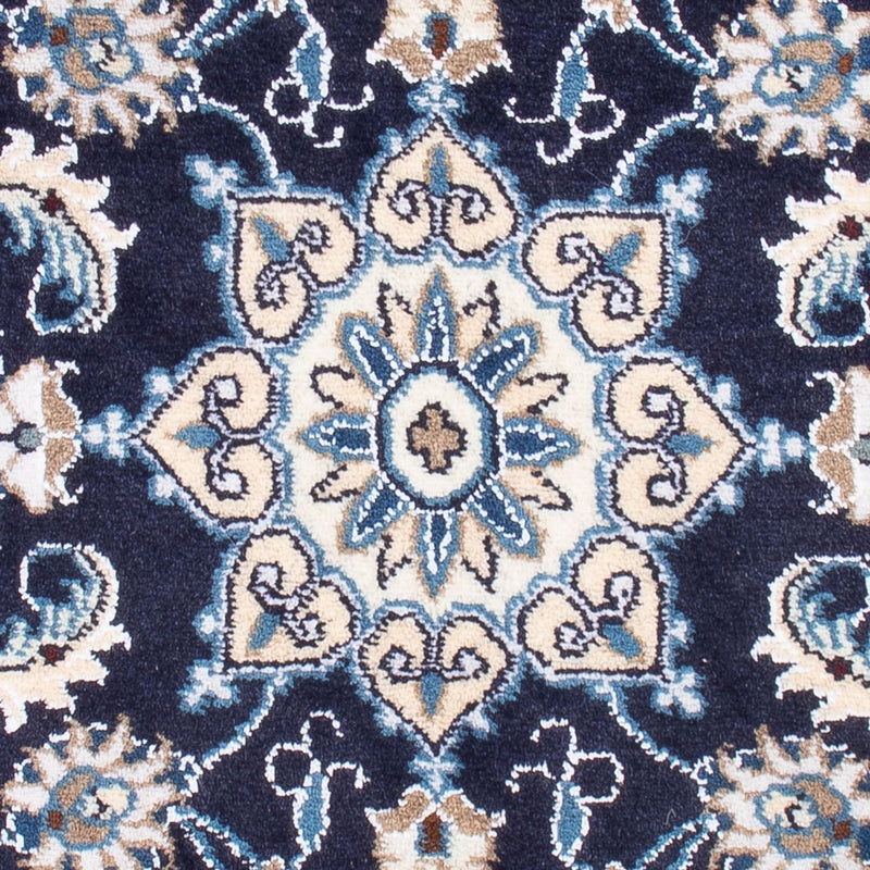 Persisk tæppe - Nain - Royal - 90 x 60 cm - mørkeblå