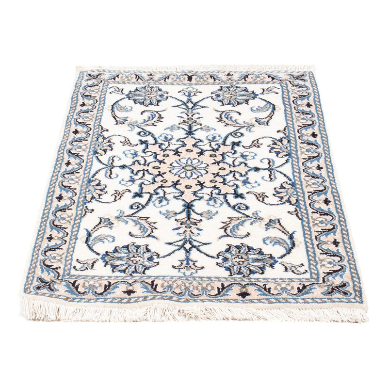 Persisk tæppe - Nain - Royal - 90 x 60 cm - creme