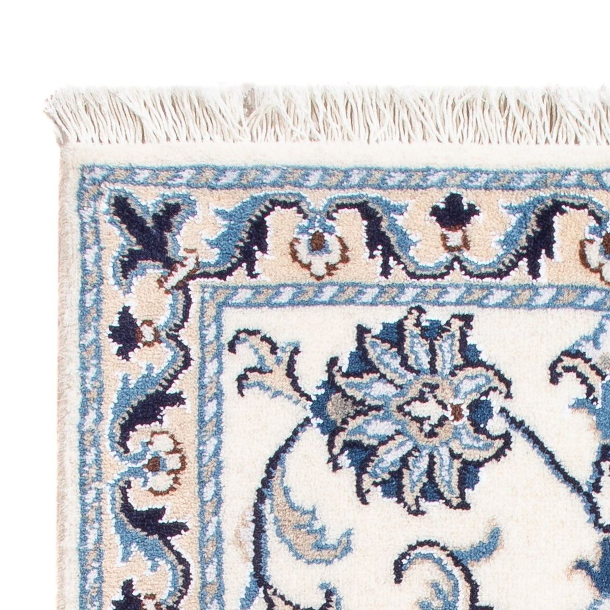 Persisk tæppe - Nain - Royal - 90 x 60 cm - creme