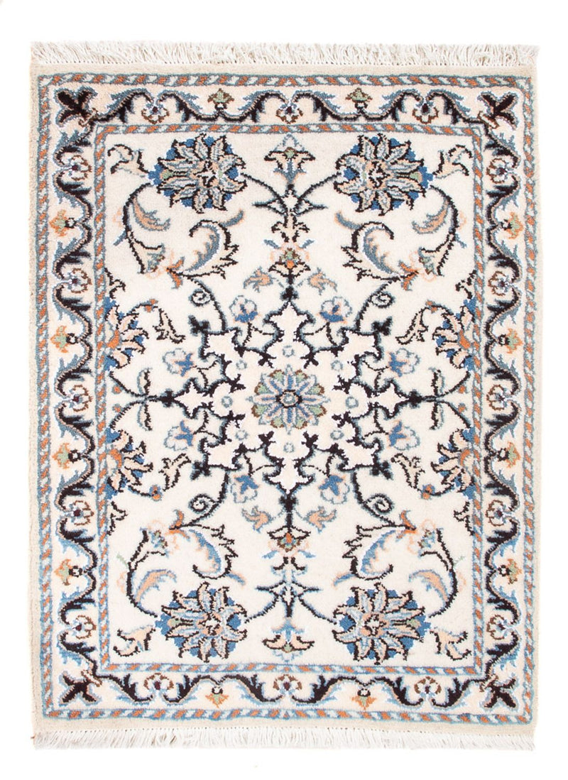 Persisk tæppe - Nain - Royal - 90 x 60 cm - creme