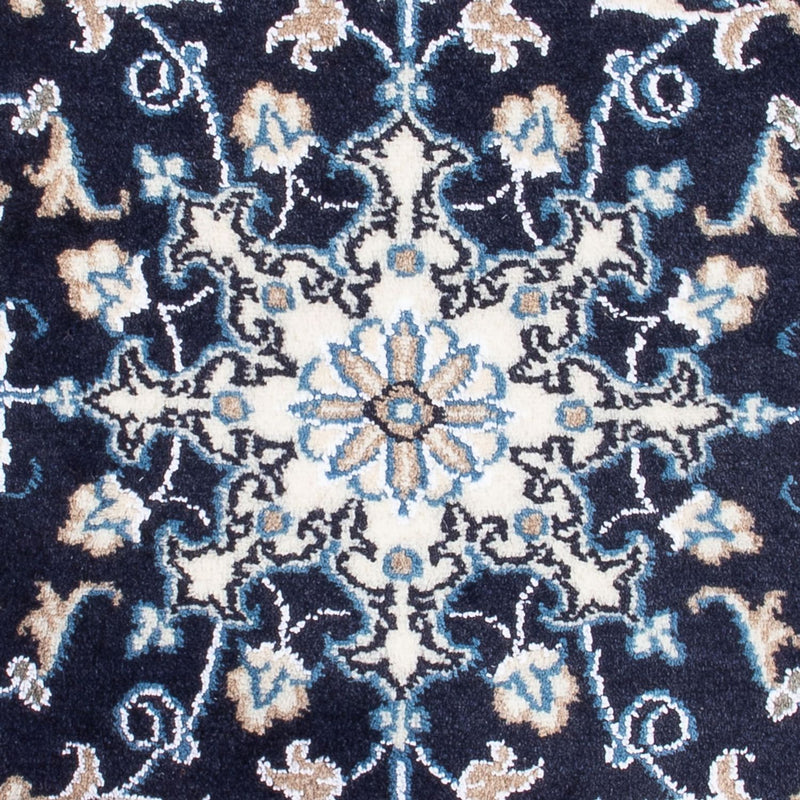 Persisk tæppe - Nain - Royal - 90 x 60 cm - mørkeblå